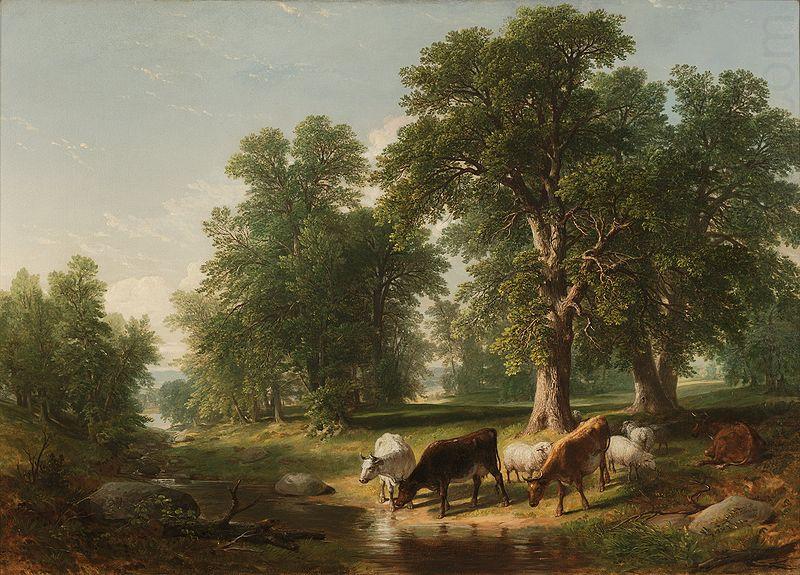 Asher Brown Durand A Summer Afternoon oil painting picture